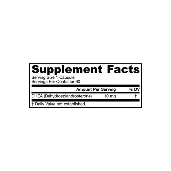 DHEA 10MG Fitness, apoyo energía, metabolismo - Imagen 2